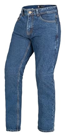 WICKED STOCK Motorcycle Jeans for Men-CE LEVEL2 Armor-Motorcycle Riding Jeans-Motorcycle Pants-Light Blue