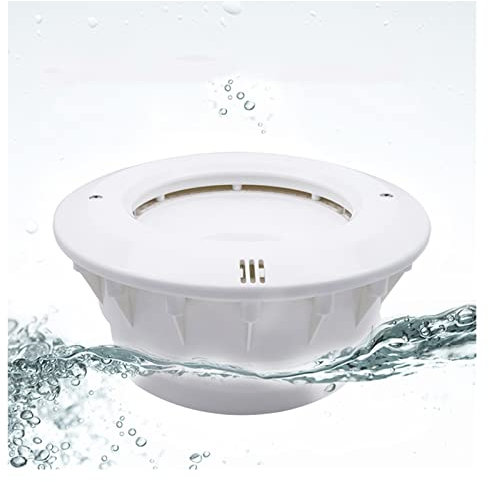 LGJEGD Par 56 Pool Wasserdichtes Gehäuse ohne PAR56 Lampe, IP68 Edelstahl/Kunststoff Material Pool Beleuchtung Zubehör (Color : Vinyl)