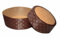 OPIROS Stampo Per Panettone Basso Pirottini In Carta Per Cottura In Forno Lievitati Dolci Di Natale (Pz. 10 Stampi, gr. 750)