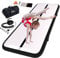 Inflatable Gymnastics Track Air Tumbling Mat 10ft 13ft 16ft 20ft 4inch Thick Tumble Track Air Gymnastic Training Equipment for Kids Yoga/Water/Dance (3m,black)