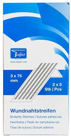 Teqler Bandes de suture 3 x 75 mm
