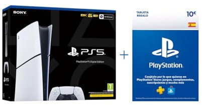 Playstation 5 Consola Digital Modelo Slim + 10€ Tarjeta Regalo Store