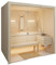 Infraworld Gracil Complete Multifunktionssauna mit Infrarotstrahler in Espe 210x140x210cm