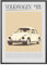 MJ-GRAPHICS® Poster VW 38/03 Poster Oldtimer Kultauto Kunstdruck Wohnzimmer Wandbild Auto Bild Geschenk für VW Fans Retro Deko – A3 Ohne Rahmen