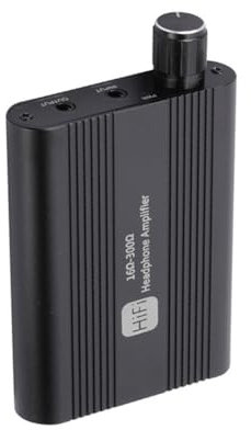 Pqahffowr Amplificatore per Cuffie HiFi Bluetooth Migliorato Amplificatore per Cuffie Uscita Audio Stereo 3,5 mm 16-300 Ohm con Interruttore Alimentato