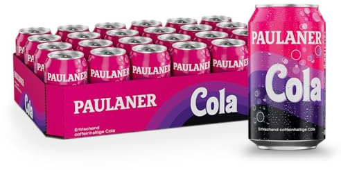 Paulaner Cola • Erfrischungsgetränk • 0,33l Dose, EINWEG (24x0,33l)