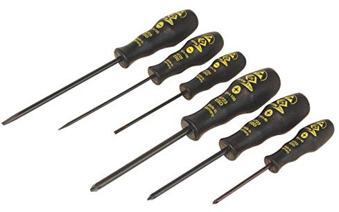 C.K. TOOLS T4730ESD Torx ESD Tamperproof Screwdriver Set, 5-Piece