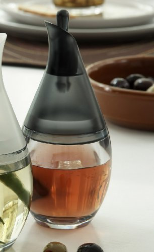 Cole & Mason Apollo - Aceitera y vinagrera, Color Negro