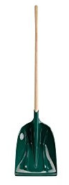 Leborgne, Pelle à neige et à grains VMAX, Matière polymère, Manche bois 130 cm, Largeur 36 cm, Grande longueur d’emmanchage, Multi-usages, Allie grand volume et légèreté