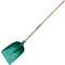 Leborgne, Pelle à neige et à grains VMAX, Matière polymère, Manche bois 130 cm, Largeur 36 cm, Grande longueur d’emmanchage, Multi-usages, Allie grand volume et légèreté