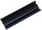 Black, Silver, White 5mm Internal Corner Trim 2.6m Bathroom Panels Wall Cladding Kitchen PVC Ceiling Panels Wet Wall (Black)