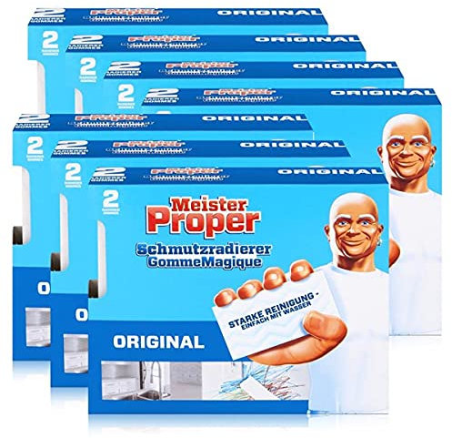 Mr.Proper Express Schmutzradierer 2 Radierer/Paket (7er Pack)