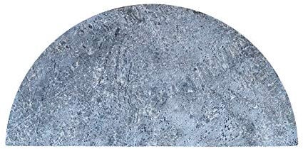 KamadoJoe KJ-HCGSSTONE, Halbmond Speckstein Kochfläche Grillzubehör Kompatibel mit Kamado Joe Classic I, II, III, Grau