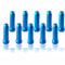 10 x Inner Gear Brake Bike Cable Ends Crimps Ferrule Blue