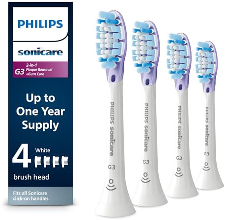 Philips Sonicare G3 Premium Gum Care HX9054/65, 4 Stück, weiß