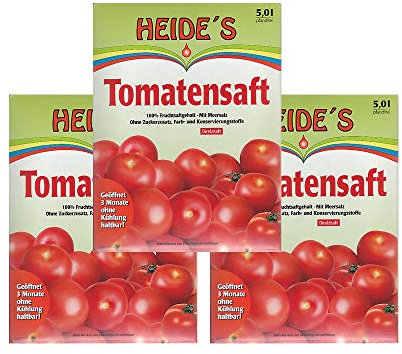 Tomatensaft 3er-Pack, 3 x 5 Liter
