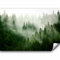 murando - Papier peint panoramique paysage 350x256 cm - Revêtement mural décoration salon - Design moderne - Arbres montagnes habillés en automne paysage forêt brouillard tendances c-B-0533-a-b