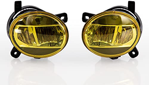 racing24de LED Nebelscheinwerfer Set, gelb, klar