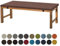 Aselbia Bankauflage Sitzkissen 200X45X5CM,Waschbare Rutschfestes Bankkissen Sitzauflage Bequeme Bankpolster für Bank, Fensterbank, Gartenmöbel, Terrasse, Drinnen,Braun