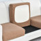 AYouge Sofa Sitzkissenbezug - Elastischer Sitzkissenbezug - Elastischer Hausbezug Rutschfester Stoffkarierter Sofabezug