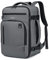 Omnpak Ryanair Handgepäck 40x20x25cm,Reiserucksack Für Alle Airlines,Flugzeug Laptop Rucksack kompatibel mit 15 Zoll MacBook Air,Reisetasche mit Trolley-Gurt und 2 Griffen 20L (Grau)