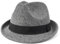 Zylioo XL-XXL Trilby Fedora Hut Filzhut Für Großen Kopf, Panama Gangster Hut, Winter Bogarthut Mafia Hut