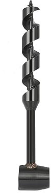 AUSTUFF Punta da trapano a trivella a mano per legno, con occhio di scotch, per zaino Bushcraft, campeggio, attività all'aperto, escursionismo e lavorazione del legno, sopravvivenza (25-230 mm)