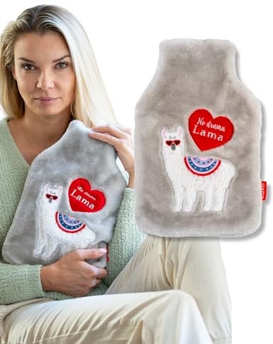 soxo Lustige Wärmflasche Mit Bezug Geschenk Für Frauen Männer Geschenke Lustig Wärmeflasche Lama