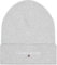 Tommy Jeans Herren Strickmütze Linear Logo Beanie Bio-Baumwolle, Grau (Silver Grey Htr), Einheitsgröße