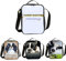 hadefa Bolsa de almuerzo personalizada, bolsa de almuerzo personalizada con texto fotográfico, bolsa de comida portátil con aislamiento para picnic en la oficina