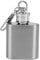 Mini Hip Flask for Liquor, Stainless Steel Leakproof Liquor Bottle with Keychain 1 oz Portable Hidden Flask Camping Pocket Flask Whiskey Bottle for Men Women Bar Groomsmen Gifts