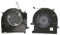 XUMIUZIY Laptop Internal Cooling Fan, Brushless Cooling Fan for HP OMEN 15 EK 15 EK0005LA 15 EK0013DX L98737 001, 4Pin Power Connector Notebook Internal Cooling Fan Replacement (CPU and