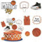 Xsstarmi 7 Pack Basketball Cake Topper Basketball Hoop Jersey Shoes Cake Pick for Basketball Sports Player Theme Baby Shower Boy's Birthday Party Cake Decorations Supplies