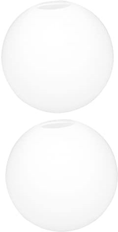 Veemoon Lampenschirm Ersatz Aus Glas - Kugel Lampenglas Für Tischlampe - Wandlampe Und Stehlampe 10 Cm Milchglas E14 Ideal Für Schlafzimmer Und Wohnzimmerbeleuchtung