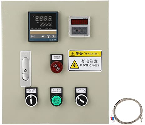 PID Temperatur Controller Thermostatbox Hochgenauigkeit Digitale Anzeige Smart Temp Control Box 380 V 15 kW 3 Phase für Ofen UV -Härtungsmaschine Kunststoffmaschinen Edelstahl ABS