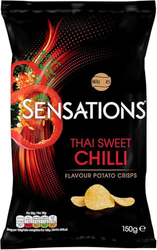 Walkars Sensations Crisps - Thai Sweet Chilli 150g
