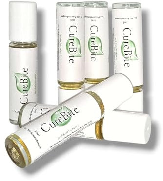 CureBite RollOn (1) bei: Mückenstiche & Juckreiz - 100% pflanzlich aus den Alpen, mit Spitzwegerich & Arnika - 200 Anwendungen - Made in Germany - schmerzfrei effektiv für Insektenstiche Mückenstiche