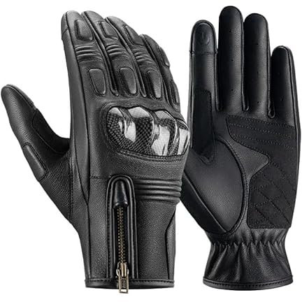 SkyjOy Motorrad Handschuh Handschuhe Rennhandschuhe Motorradhandschuh Touchscreen Outdoor Sportschutz Fahrradhandschuhe Winter(XL)