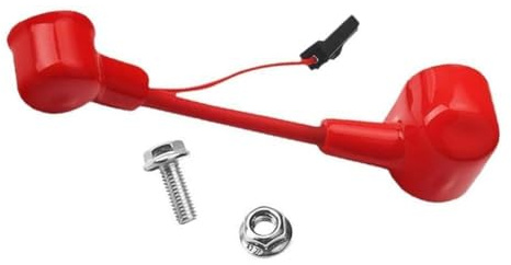 6 AWG Copper Battery Cable for Lawn Mower Wire Connector with High Current Capacity and Erosion Resistant Insulation for Reliable Power Transmission