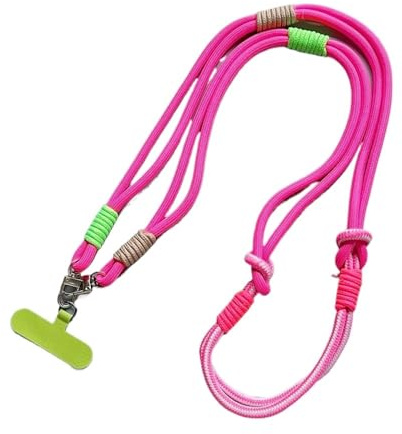HWJFDC Handykette Universal verstellbare Telefon Lanyard Strap Handy hängen Seil Neck Straps Lanyards Zubehör