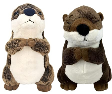 Generisch Jouets en Peluche Mignons - Doudou pour | 20 cm Yeux Ouvrir/Stresser Peluche Douce Mignon Objet de Collection Décoration Chambre Jouets