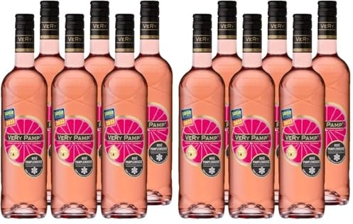 Very Pamp' - Pampelmusewein - Rosé Wein - Aromatisiertes Getränk auf Weinbasis (6 x 0,75L) (Packung mit 2)