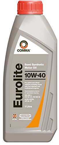 Comma EUL1L 1L Eurolite Semi Synthetic 10W40 Motor Oil