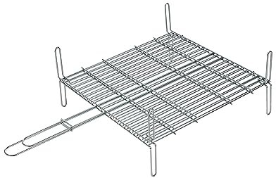 Sauvic 02665 Grille Double Quadrillée Acier 40 x 45 cm