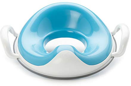Prince Lionheart 7379 Weepod® Toilet Trainer | Anti-Microbial | Toilet Training | Splash Guard | Support Handles | Storage Loop |Wipe Clean | Strong & Stable – Berry Blue, 12.0 cm*36.0 cm*37.0 cm
