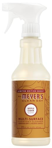 MRS. MEYER'S CLEAN DAY Multi-Surface Everyday Cleaner, Apple Cider Scent, 16 Fl Oz Bottle
