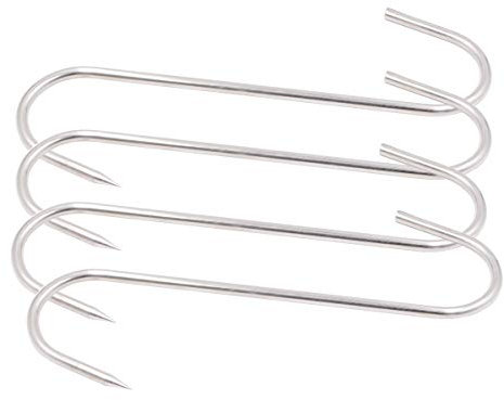 carne ganci a S in acciaio INOX di trasformazione da macellaio Hook pot ganci 6 Inch