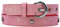 EANAGO Cintura >SUPERSTAR< per bambina - cintura glitter moderna Cintura con borchie stella - per ragazze da circa 3-12 anni - cintura ragazza cintura bambino - rosa