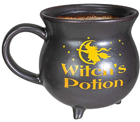 Pacific Giftware Witch's Potion Cauldron Ceramic Porcelain Mug Bowl