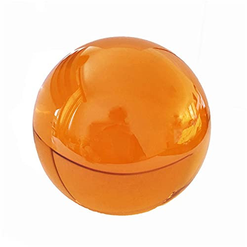 WXJ Boule de Verre en Cristal de Lustre de Couleur, Ballon à Boule à Boule de lentille pour la Photographie de sphère, décoration Maison décorative (Color : Amber, Size : 50mm)